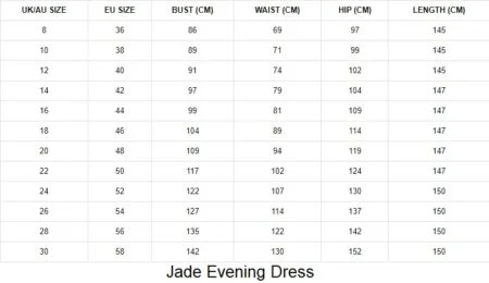 Jade Evening Dress